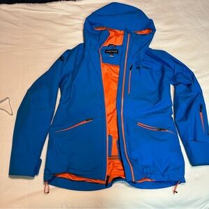 Marmot Blue and Orange Ski Jacket